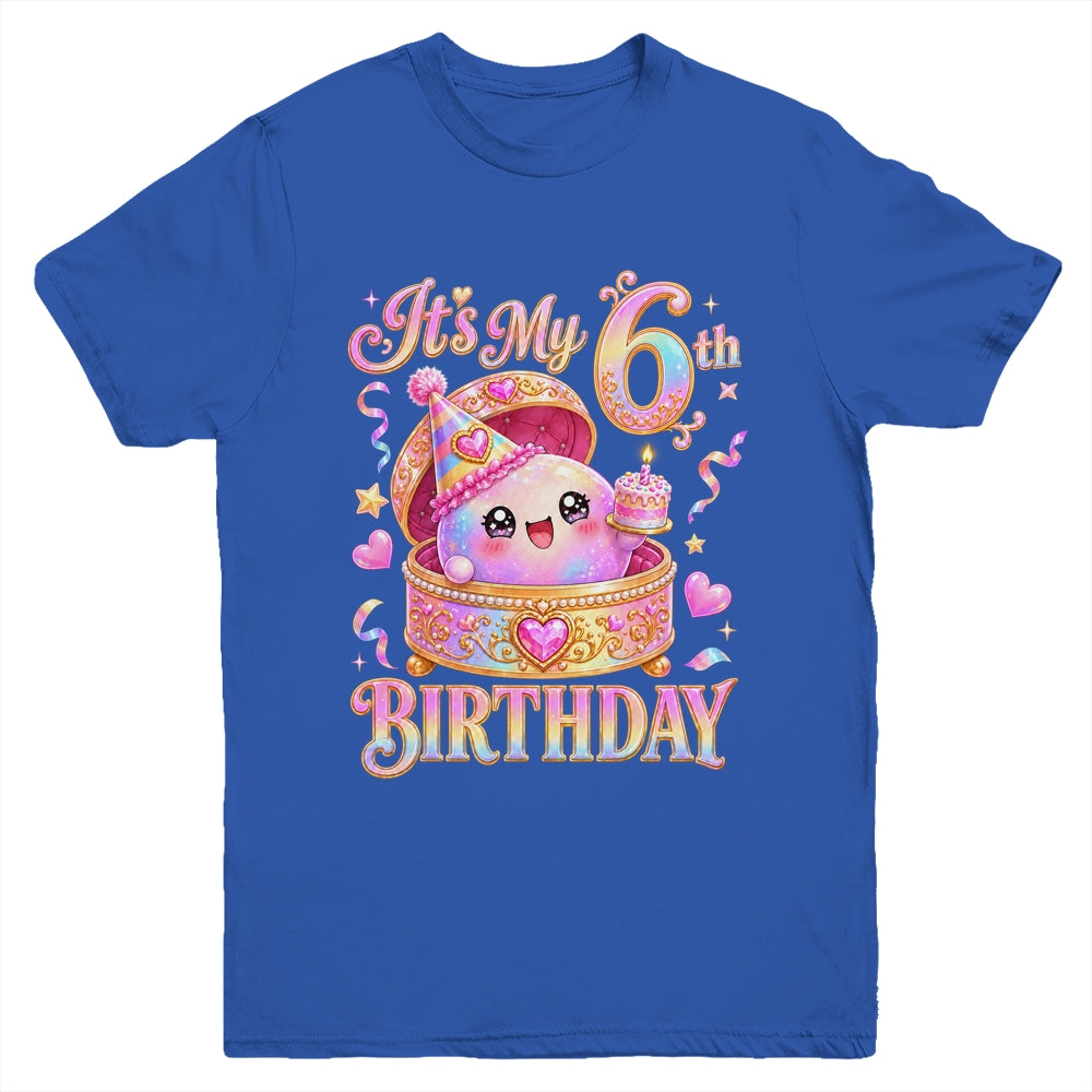 It'S My 6Th Birthday Girl Dumpling Kawaii Anime 6 Year Old Youth Shirt | teecentury