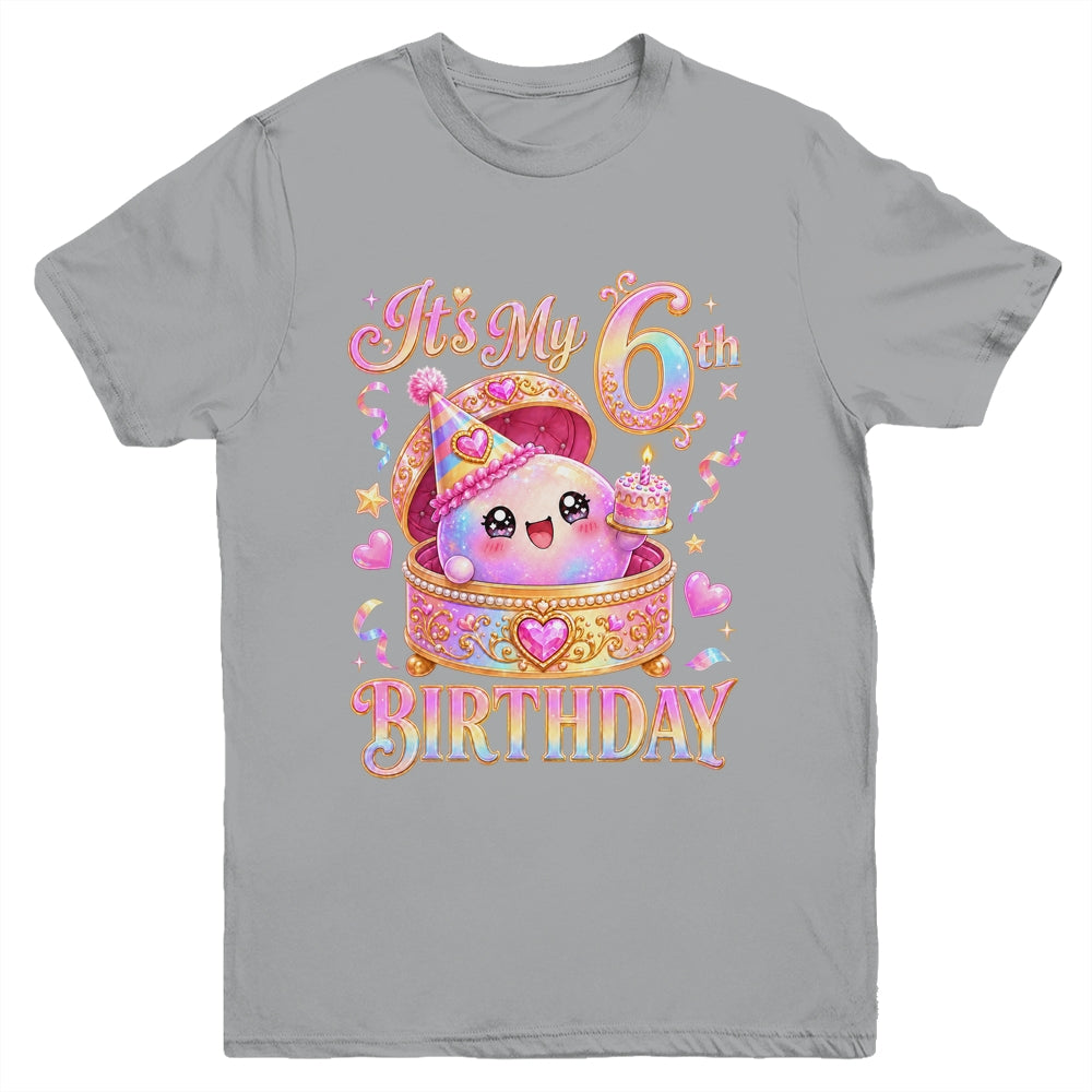 It'S My 6Th Birthday Girl Dumpling Kawaii Anime 6 Year Old Youth Shirt | teecentury