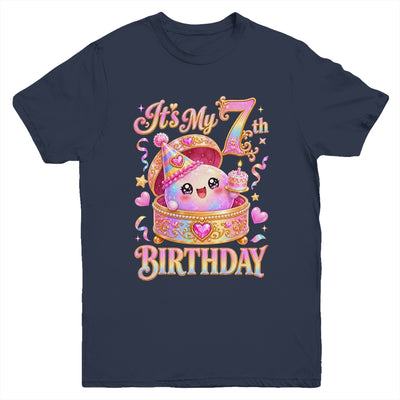 It'S My 7Th Birthday Girl Dumpling Kawaii Anime 7 Year Old Youth Shirt | teecentury