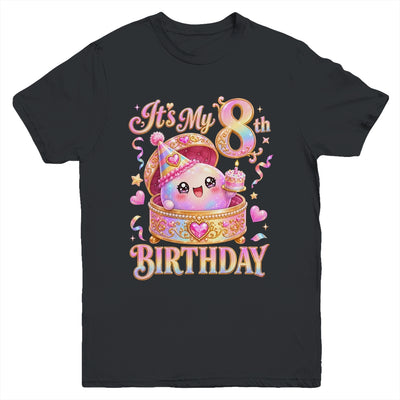 It'S My 8Th Birthday Girl Dumpling Kawaii Anime 8 Year Old Youth Shirt | teecentury