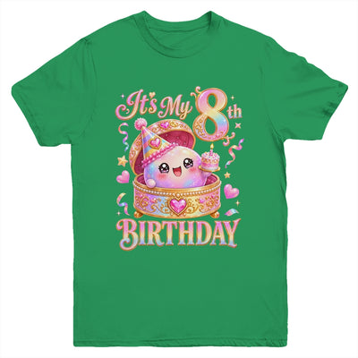 It'S My 8Th Birthday Girl Dumpling Kawaii Anime 8 Year Old Youth Shirt | teecentury