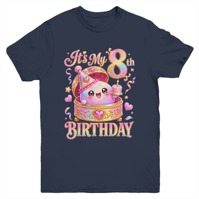 It'S My 8Th Birthday Girl Dumpling Kawaii Anime 8 Year Old Youth Shirt | teecentury