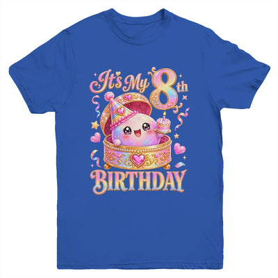 It'S My 8Th Birthday Girl Dumpling Kawaii Anime 8 Year Old Youth Shirt | teecentury