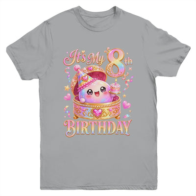 It'S My 8Th Birthday Girl Dumpling Kawaii Anime 8 Year Old Youth Shirt | teecentury