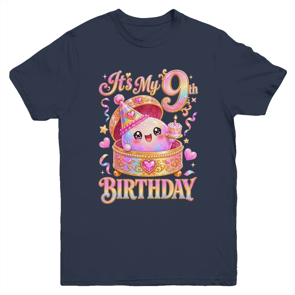 It'S My 9Th Birthday Girl Dumpling Kawaii Anime 9 Year Old Youth Shirt | teecentury