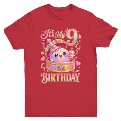 It'S My 9Th Birthday Girl Dumpling Kawaii Anime 9 Year Old Youth Shirt | teecentury