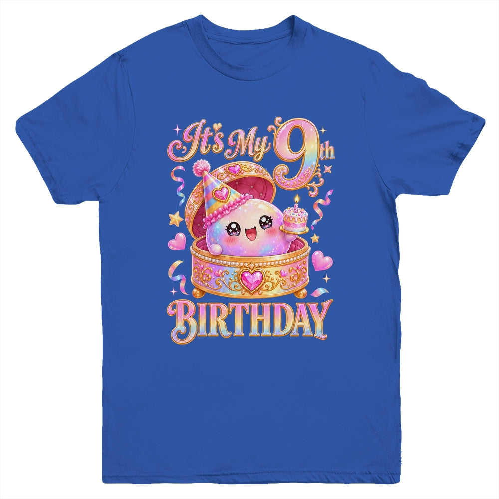 It'S My 9Th Birthday Girl Dumpling Kawaii Anime 9 Year Old Youth Shirt | teecentury
