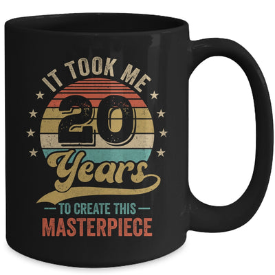 It Took Me 20 Years To Create This Masterpiece 20th Birthday Mug | teecentury