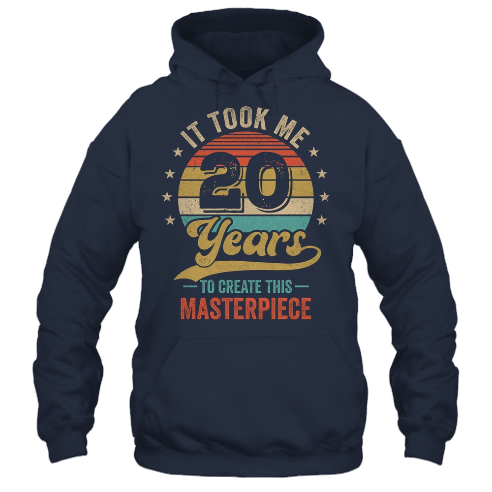 It Took Me 20 Years To Create This Masterpiece 20th Birthday Shirt & Hoodie | teecentury