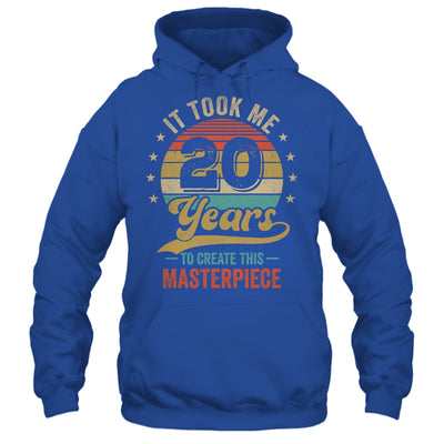 It Took Me 20 Years To Create This Masterpiece 20th Birthday Shirt & Hoodie | teecentury
