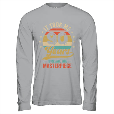 It Took Me 90 Years To Create This Masterpiece 90th Birthday Shirt & Hoodie | teecentury