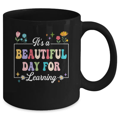 It's A Beautiful Day For Learning Teacher Students Women Mug | teecentury