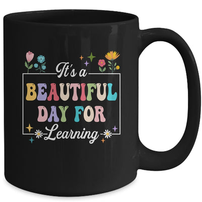 It's A Beautiful Day For Learning Teacher Students Women Mug | teecentury