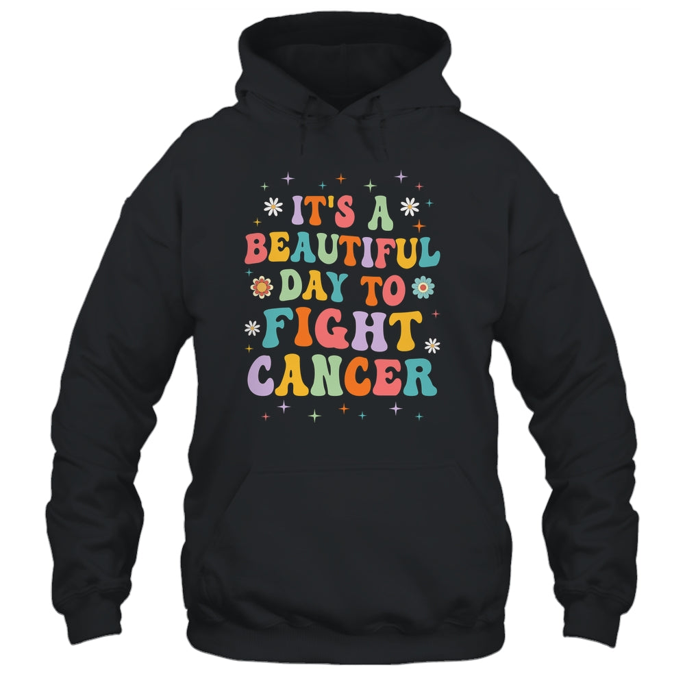 It's A Beautiful Day To Fight Cancer Survivors Day Groovy Shirt & Tank Top | teecentury