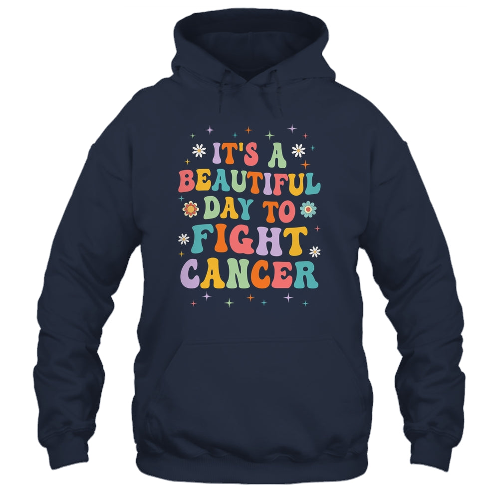 It's A Beautiful Day To Fight Cancer Survivors Day Groovy Shirt & Tank Top | teecentury