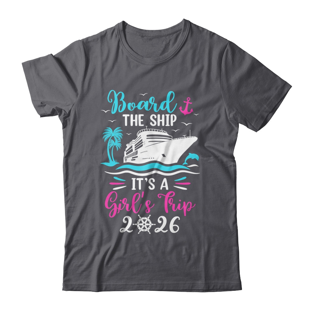 It's A Girls Trip 2026 Vacation Travel Girls Cruising 2026 Shirt & Tank Top | teecentury