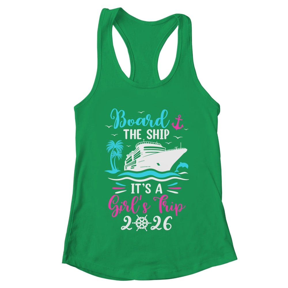 It's A Girls Trip 2026 Vacation Travel Girls Cruising 2026 Shirt & Tank Top | teecentury
