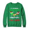 It's Beginning To Look A Lot Like Cocktails Funny Christmas Shirt & Sweatshirt | teecentury