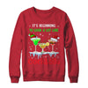 It's Beginning To Look A Lot Like Cocktails Funny Christmas Shirt & Sweatshirt | teecentury