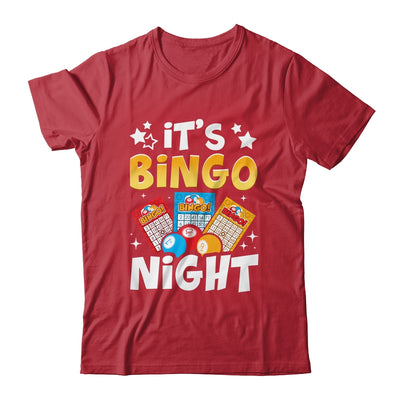 It's Bingo Night Cute Bingo Lovers Casino Gambling Men Women Shirt & Tank Top | teecentury