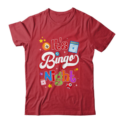 It's Bingo Night Funny Bingo Player Gambling Lottery Casino Shirt & Tank Top | teecentury