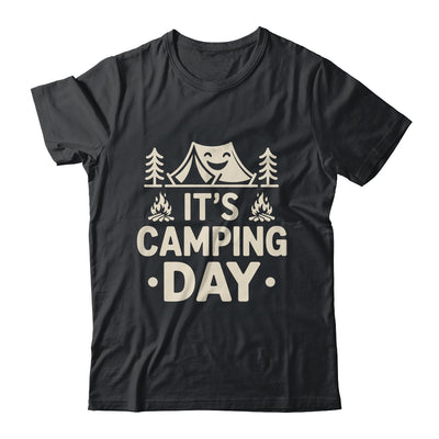 It's Camping Day Campsite Camper Camping Men Women Shirt & Tank Top | teecentury
