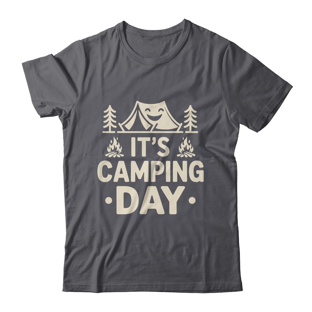 It's Camping Day Campsite Camper Camping Men Women Shirt & Tank Top | teecentury