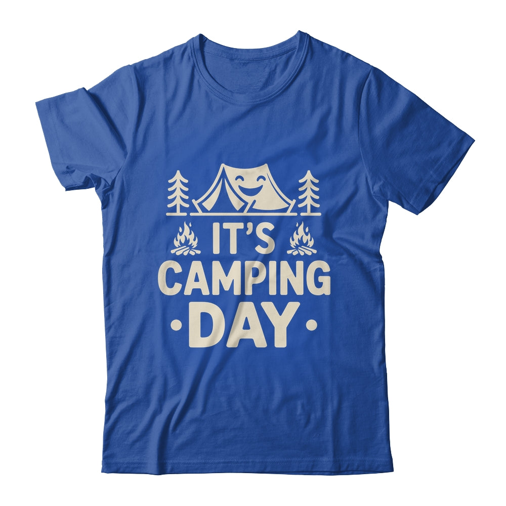 It's Camping Day Campsite Camper Camping Men Women Shirt & Tank Top | teecentury
