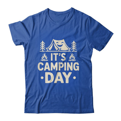 It's Camping Day Campsite Camper Camping Men Women Shirt & Tank Top | teecentury