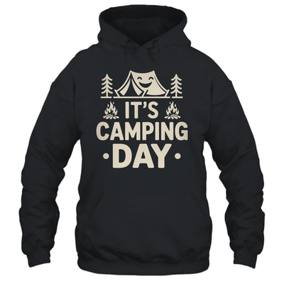 It's Camping Day Campsite Camper Camping Men Women Shirt & Tank Top | teecentury