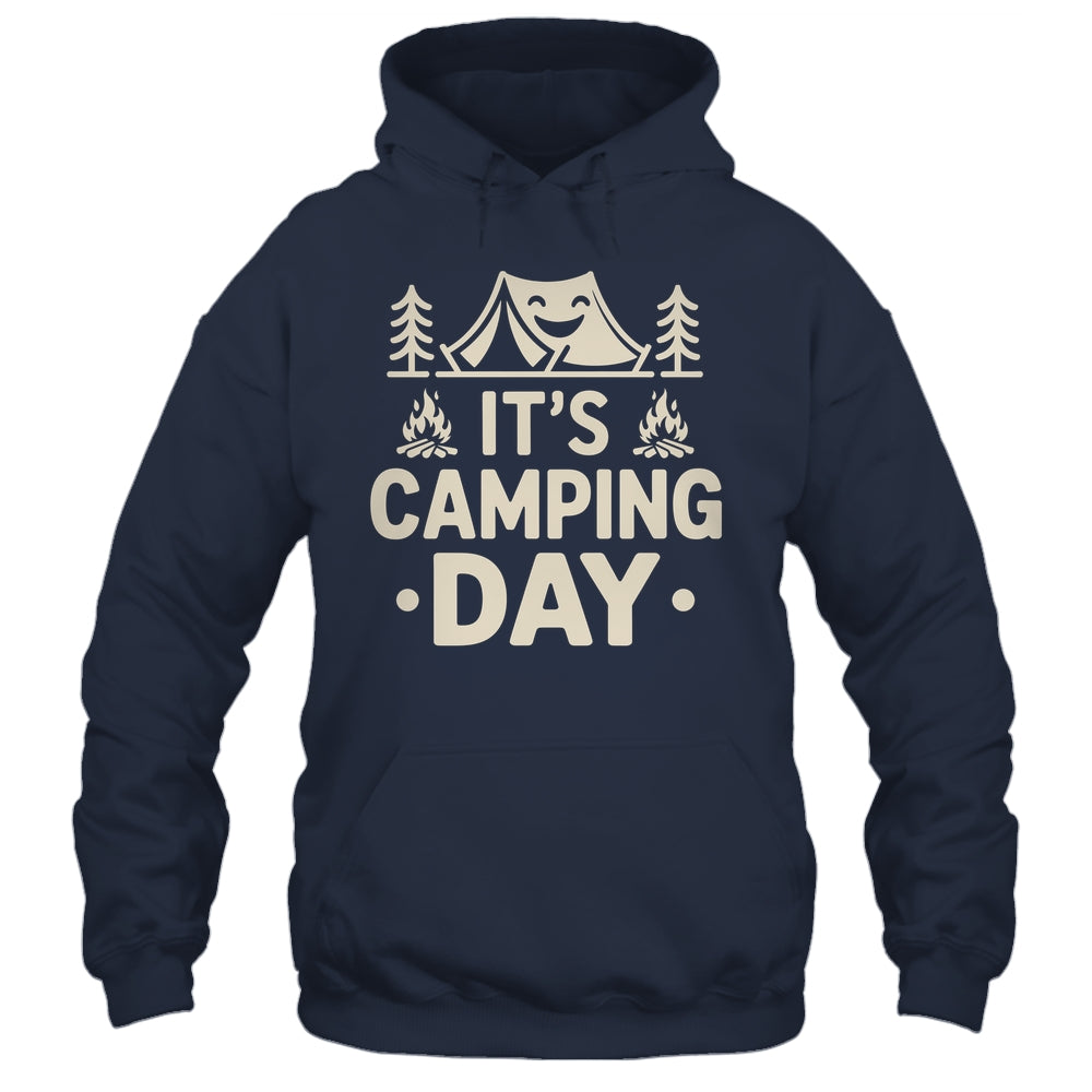 It's Camping Day Campsite Camper Camping Men Women Shirt & Tank Top | teecentury