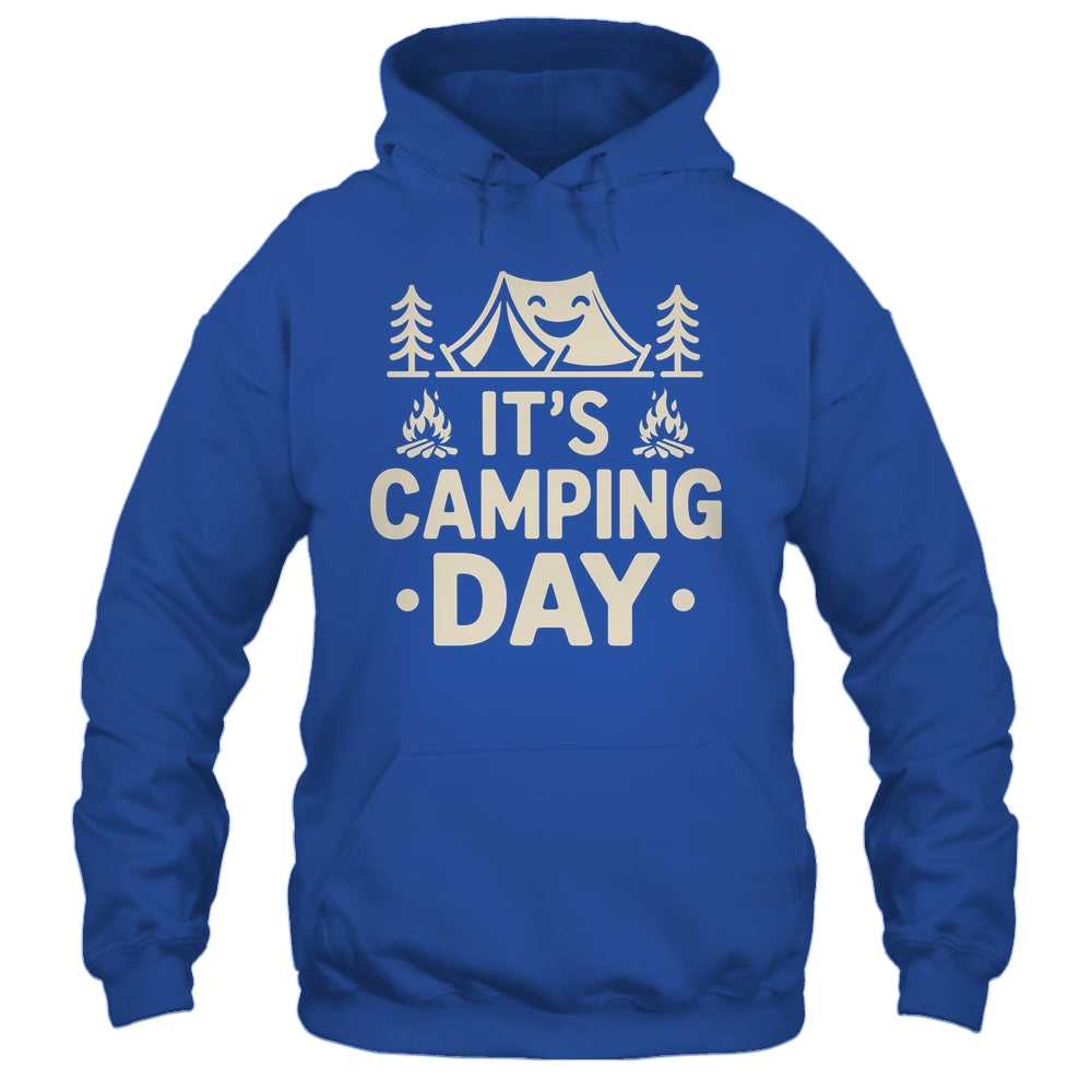 It's Camping Day Campsite Camper Camping Men Women Shirt & Tank Top | teecentury