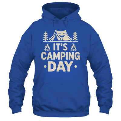 It's Camping Day Campsite Camper Camping Men Women Shirt & Tank Top | teecentury
