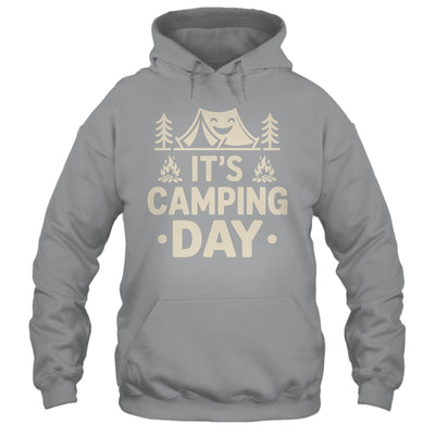 It's Camping Day Campsite Camper Camping Men Women Shirt & Tank Top | teecentury