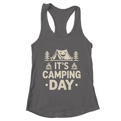 It's Camping Day Campsite Camper Camping Men Women Shirt & Tank Top | teecentury