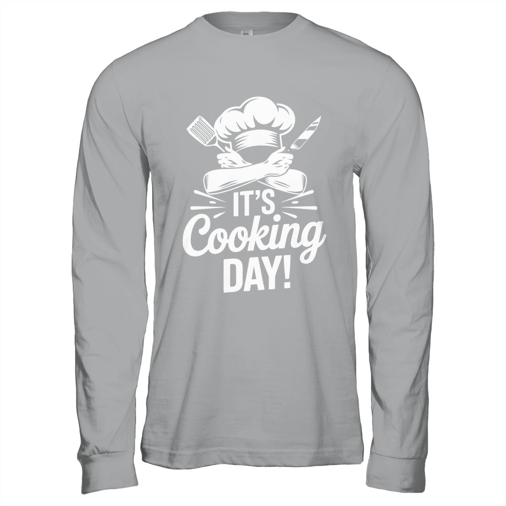 It's Cooking Day Funny Cooking Chef Cook For Men Women Shirt & Hoodie | teecentury