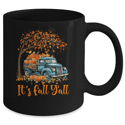 It's Fall Y'all Pumpkin Truck Autumn Tree Fall Thanksgiving Mug | teecentury