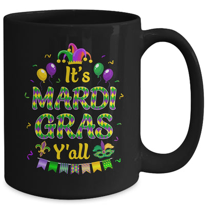 It's Mardi Gras Y'all Outfit Mardi Gras Costume Beads Mug | teecentury