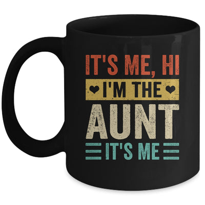 It's Me Hi I'm The Cool Aunt It's Me Funny Mothers Day Mug | teecentury