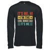 It's Me Hi I'm The Cool Bonus Dad It's Me Funny Fathers Day Shirt & Hoodie | teecentury