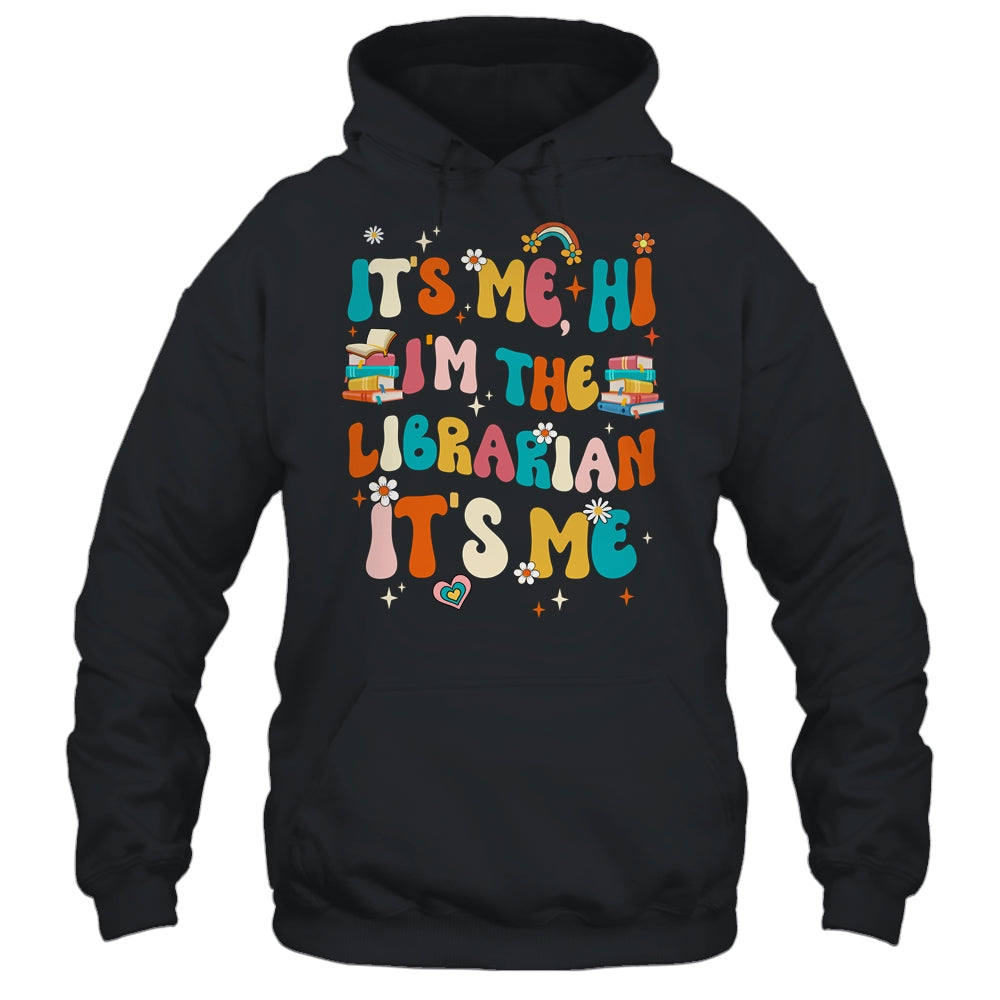 It's Me Hi I'm The Librarian Summer Reading Teacher School Shirt & Tank Top | teecentury