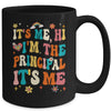 It's Me Hi I'm The Principal Teacher Back To School Groovy Mug | teecentury