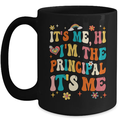 It's Me Hi I'm The Principal Teacher Back To School Groovy Mug | teecentury