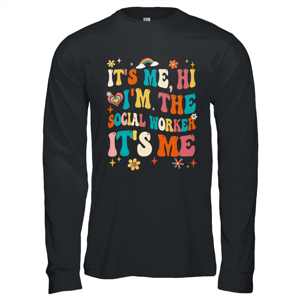 It's Me Hi I'm The Social Worker Teacher Girl Back To School Shirt & Hoodie | teecentury