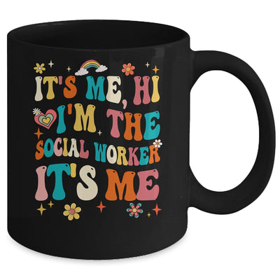 It's Me Hi I'm The Social Worker Teacher Girl Back To School Mug | teecentury