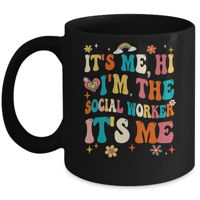 It's Me Hi I'm The Social Worker Teacher Girl Back To School Mug | teecentury