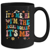 It's Me Hi I'm The Social Worker Teacher Girl Back To School Mug | teecentury