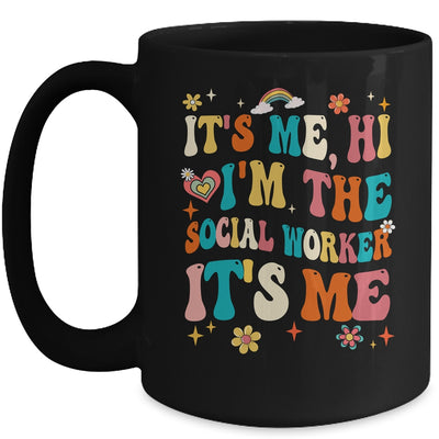 It's Me Hi I'm The Social Worker Teacher Girl Back To School Mug | teecentury