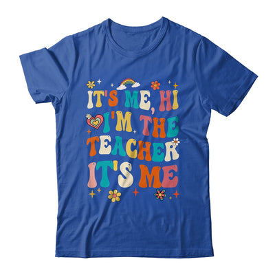 It's Me Hi I'm The Teacher Happy Back To School Day Shirt & Hoodie | teecentury