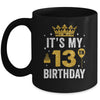 It's My 13th Birthday Idea For 13 Years Boys And Girls Mug | teecentury